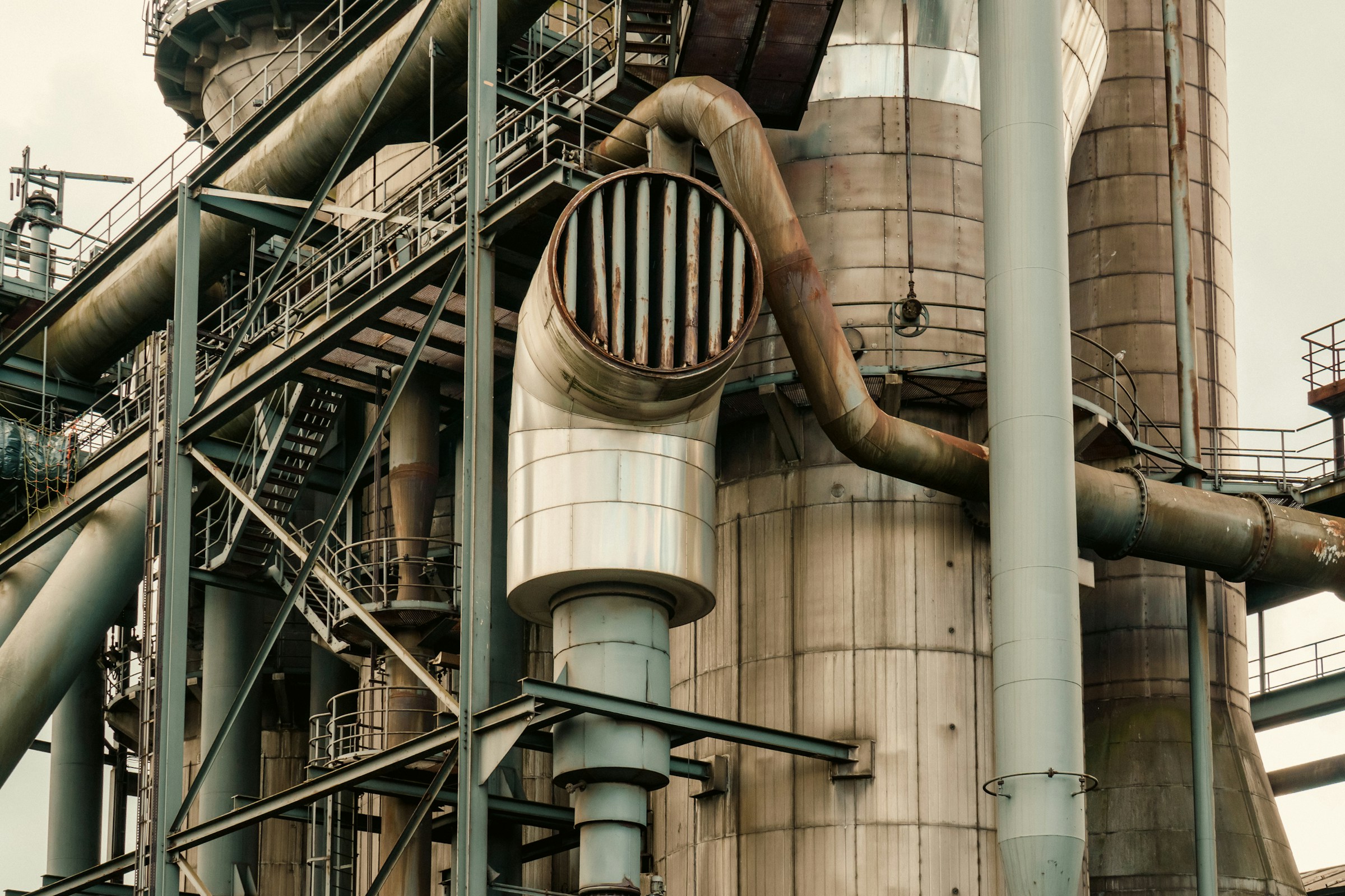 Industrial process piping and equipment